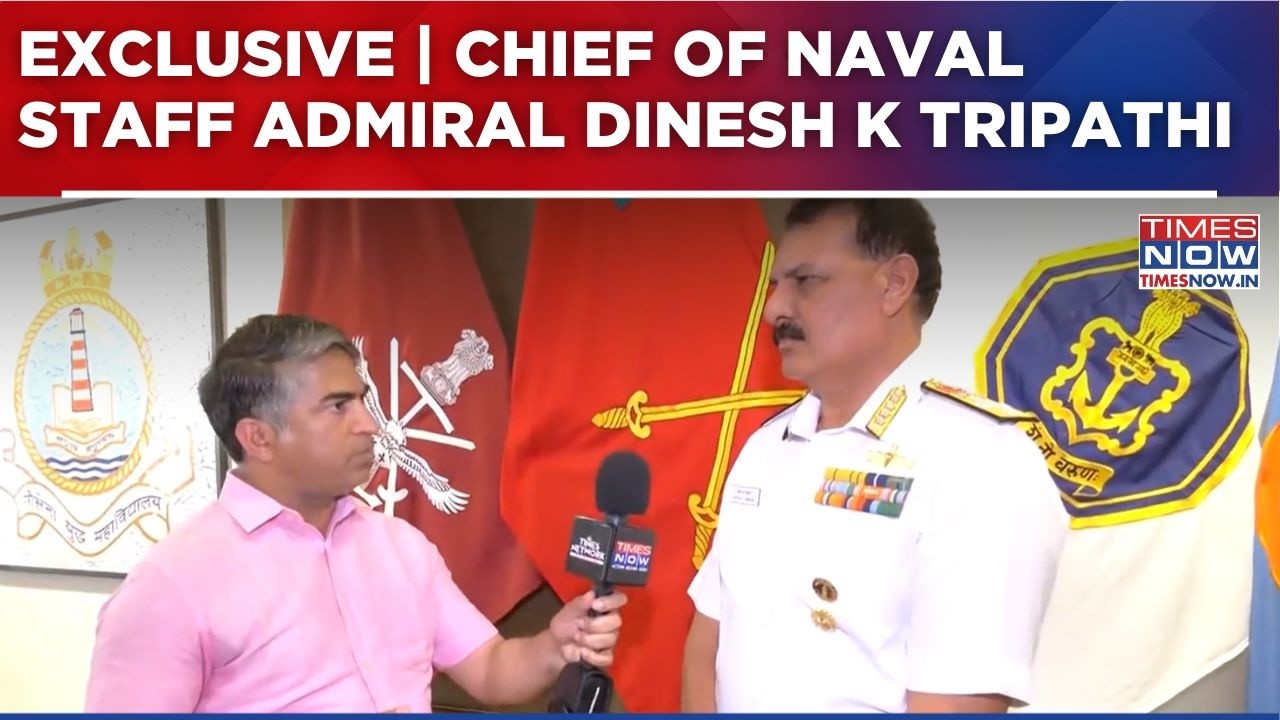 Dinesh K Tripathi Exclusive: What Chief Of Naval Staff Said At Goa Maritime Conclave 2026? | Watch