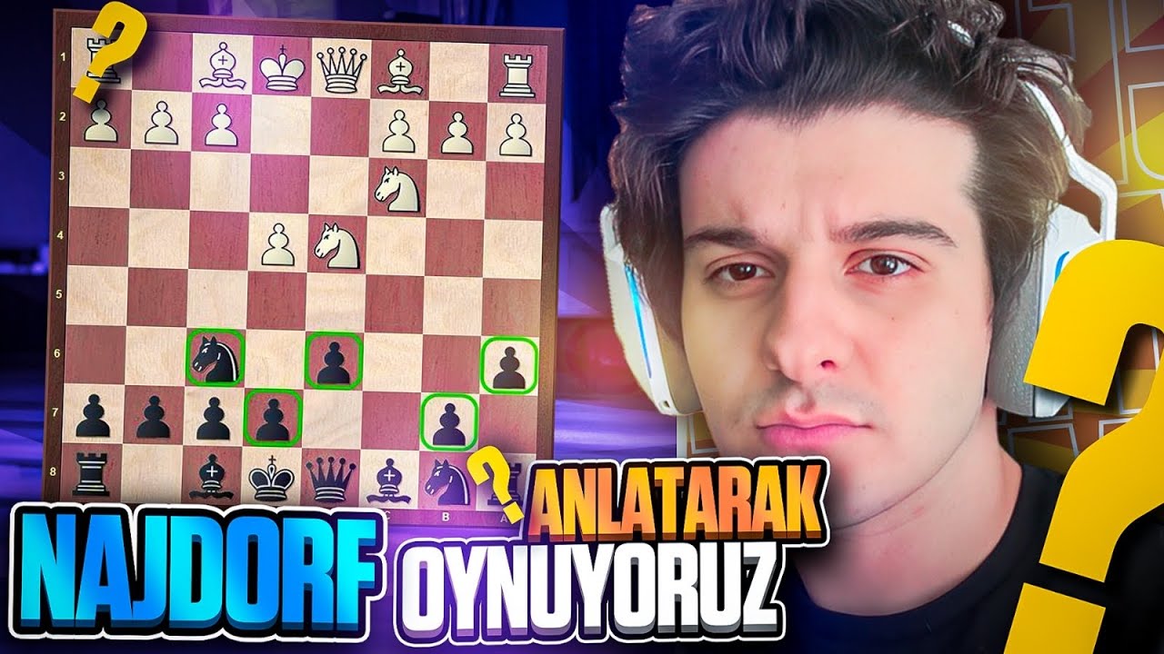 2300 Rakibe Karşı Anlatarak Oynuyorum! Sicilya Najdorf Savunması GM Cem Kaan Gökerkan