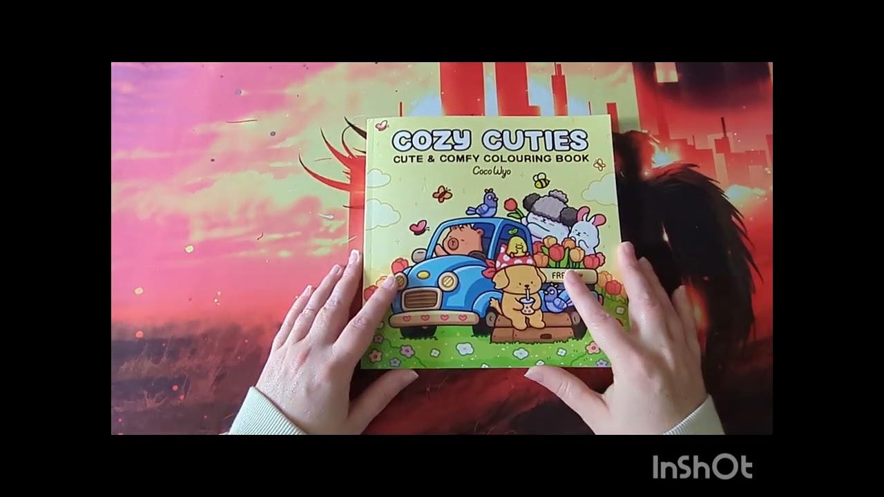 Cute and Cozy Colouring Books By #cocowyo Flip through.