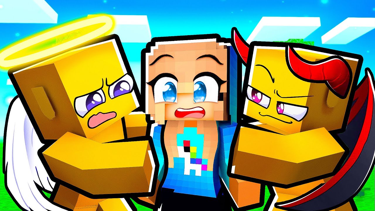 ANDĚL vs D&Eacute;MON rande v Miencraftu! 👼😈 @DaloCZ