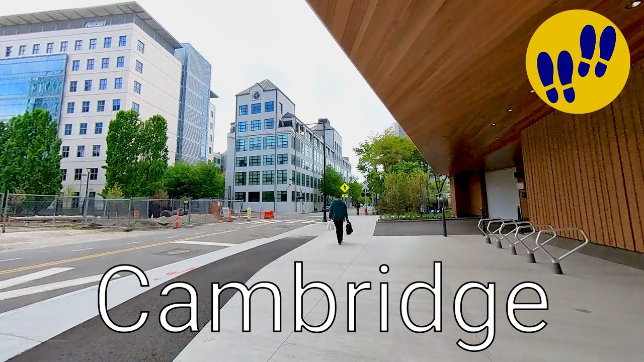 Walking in Cambridge, MA