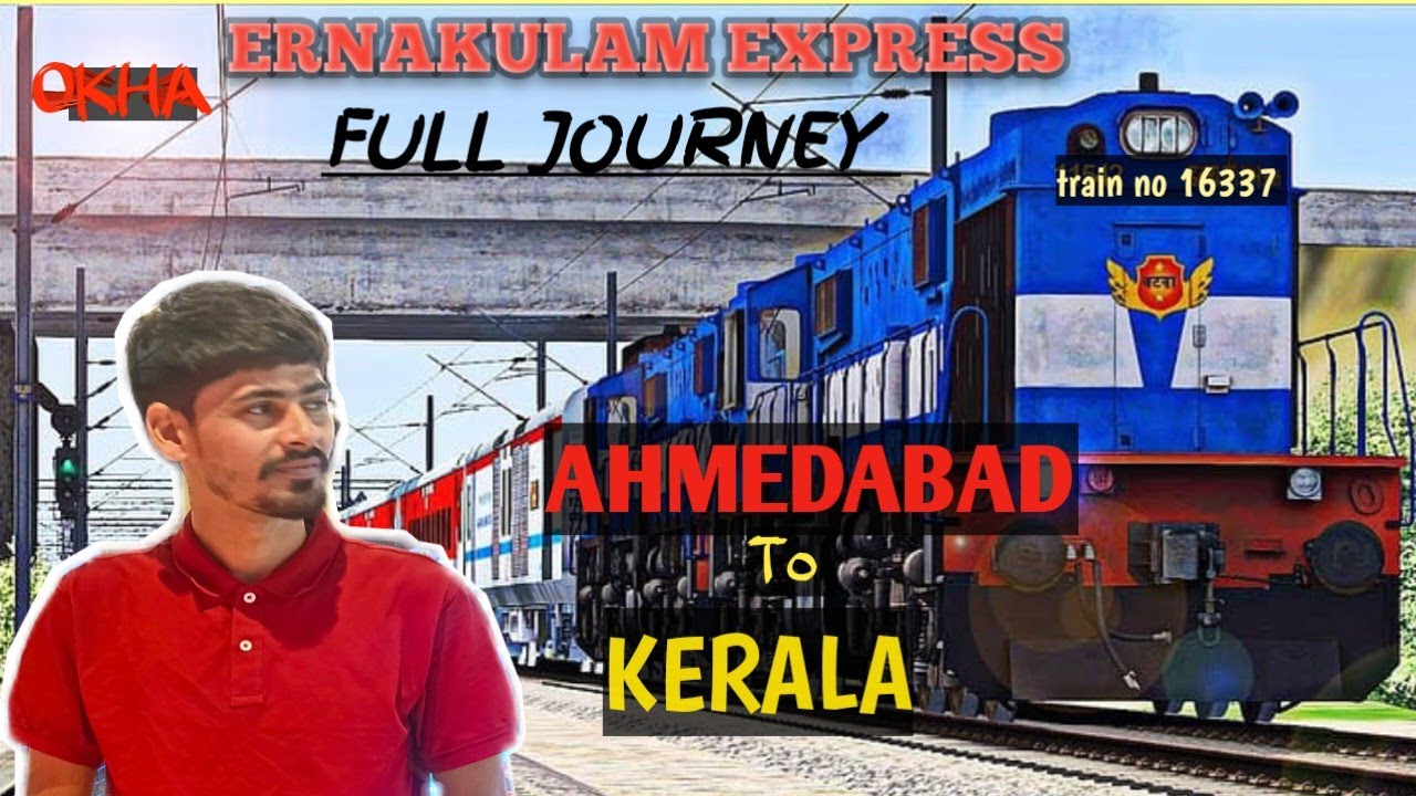 🚆 Ahmedabad to Kerala Train Journey | Indian Railways Travel Vlog 2025 | Salman Vlog1 🌴🇮🇳