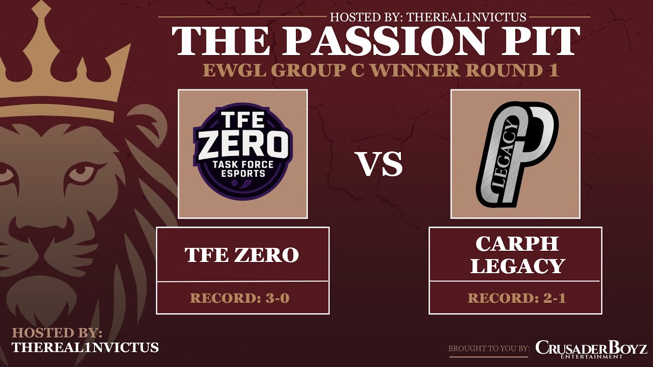 EWGL Playoffs Winner Round 1: TFE ZERO #2 vs CARPH LEGACY #7