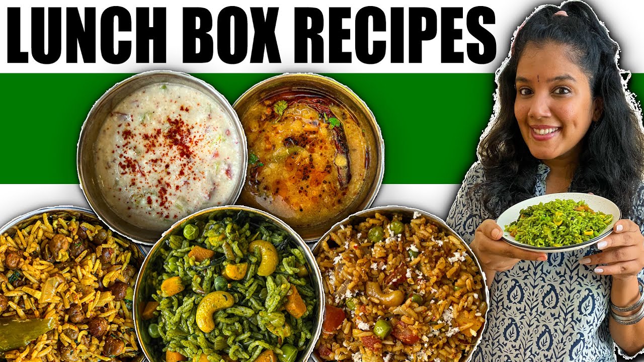3 Rice Recipes for Office Lunchbox | #tamilrecipes