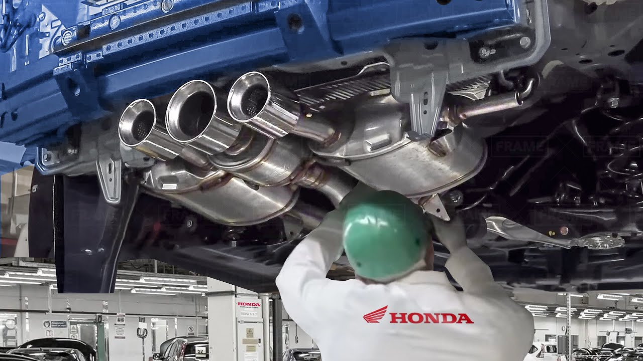 How They Build the Mighty Honda Civic Type R in Japan