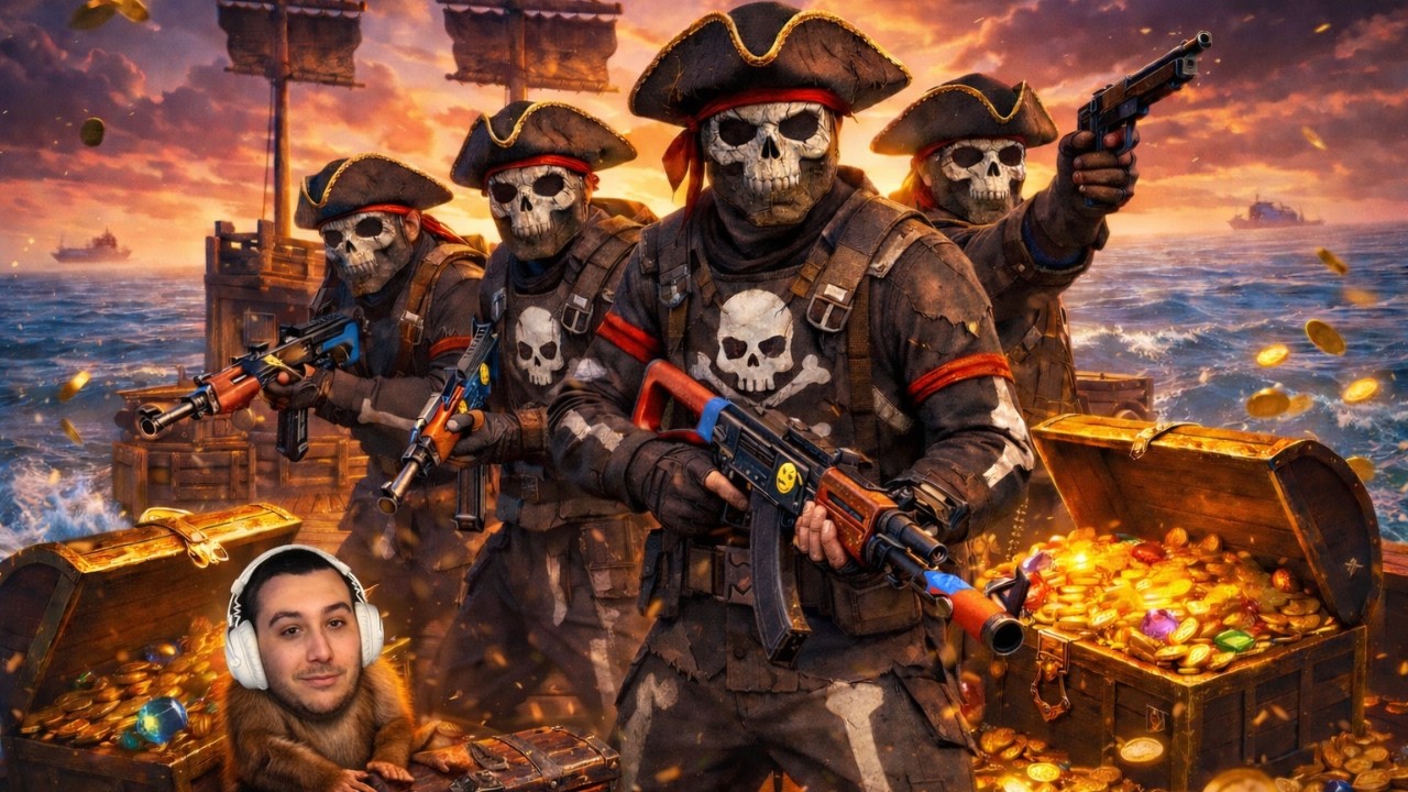 J'AI TERRIFIE LA HAUTE MER AVEC MES PIRATES - RUST FR