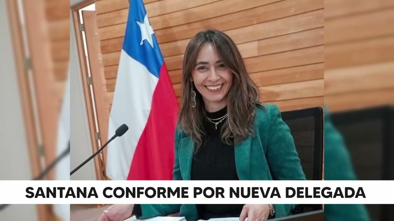 Gobernador Santana “conforme” con designación de Vicuña como Delegada