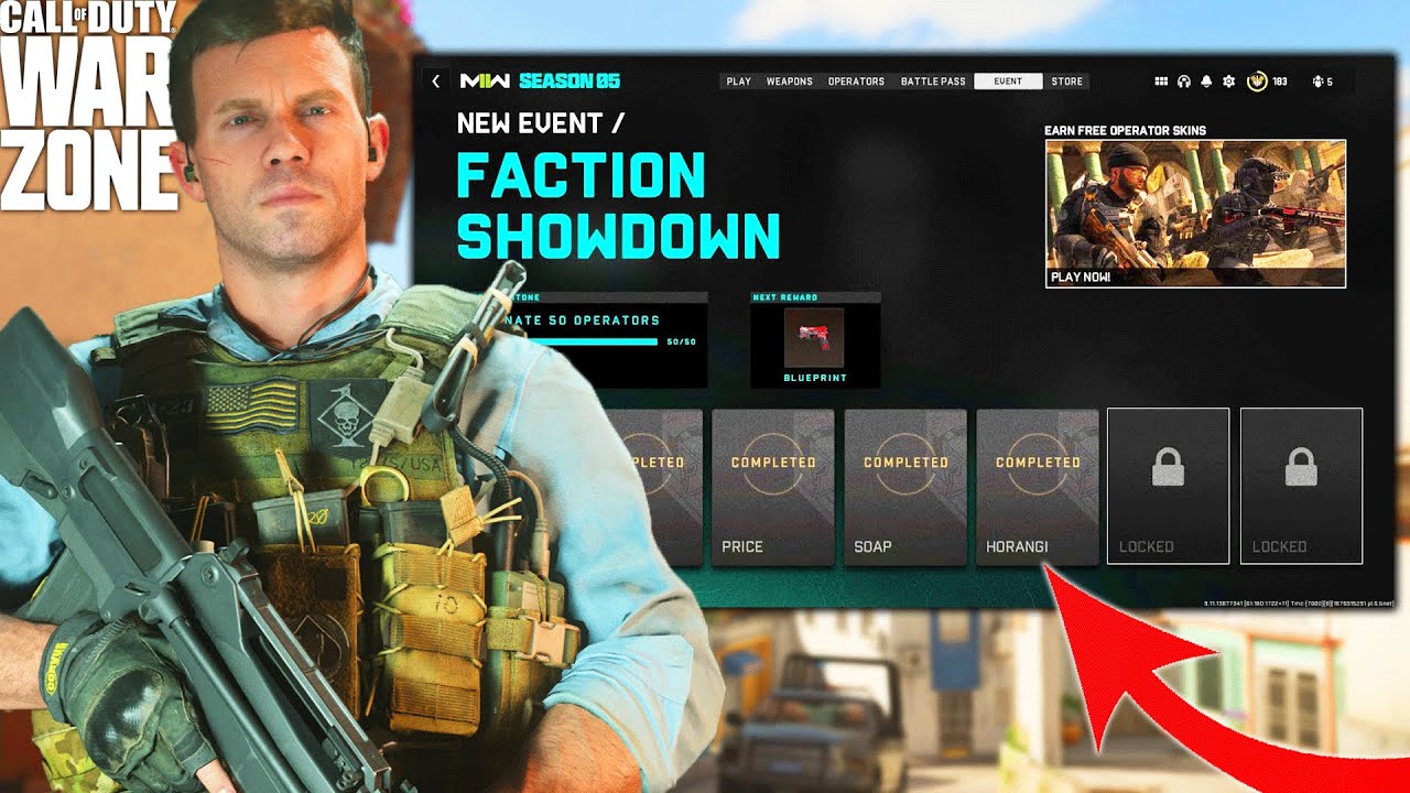 Alle 4 EVENTS in SEASON 5 + BELOHNUNGEN (Operator, Tarnungen, Blueprints & MEHR) - MW2
