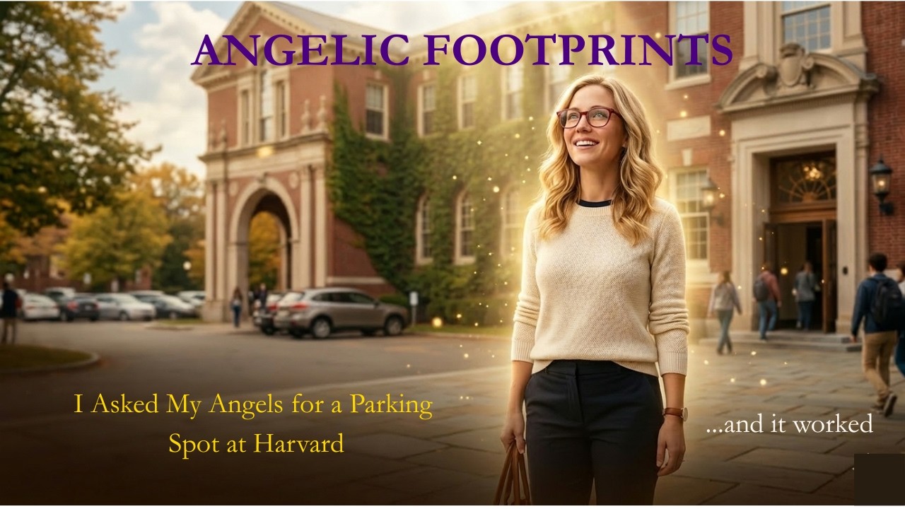 I Asked Angels for a safe journey and parking at Harvard Business School... This Happened