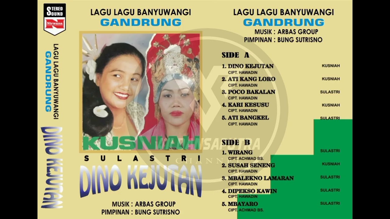 SIDE A - Album DINO KEJUTAN / Gandrung Kusniah - Sulastri