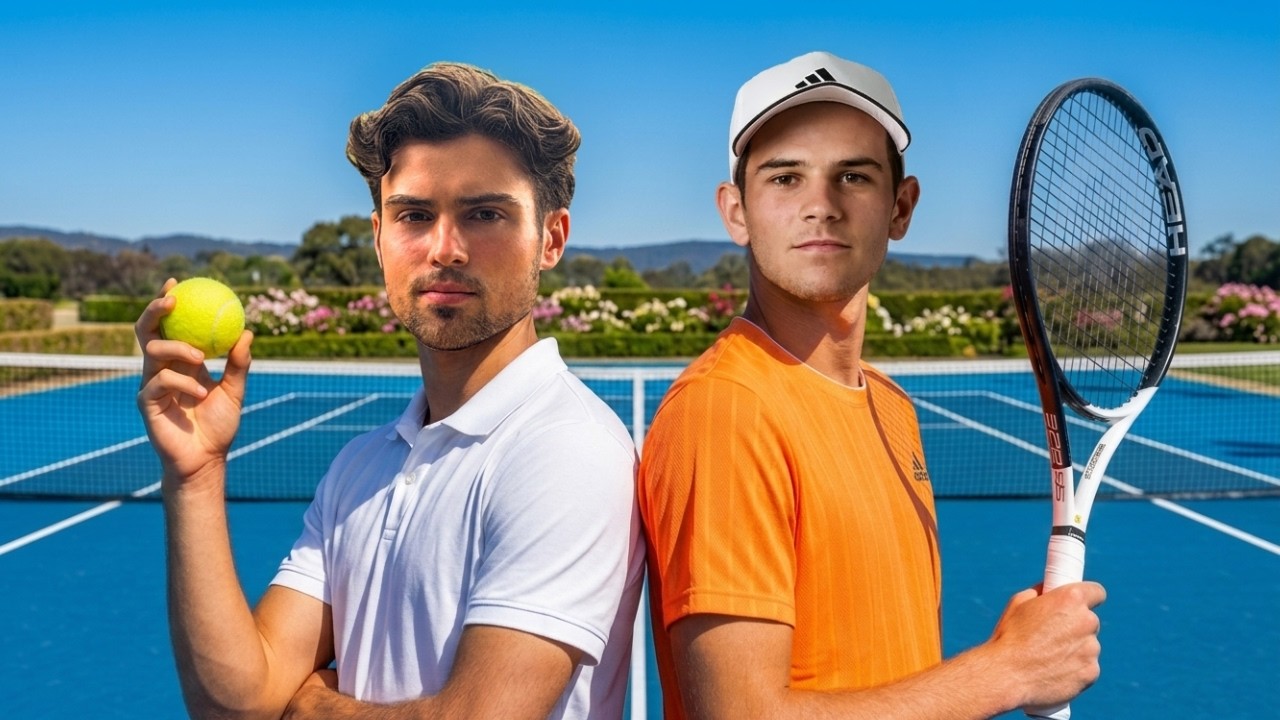I Challenged The Us Open Junior Winner To A Match!