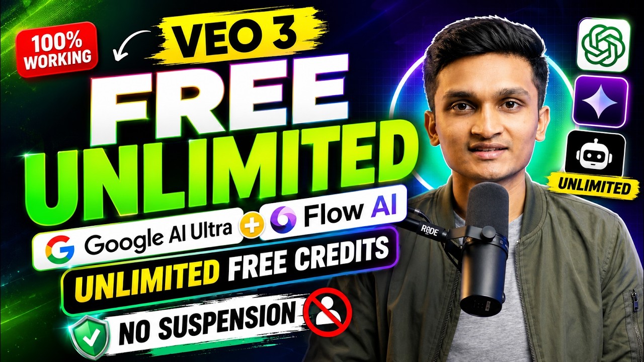 Veo 3 Free Unlimited | Google AI Ultra Free + Flow Ai Unlimited Free Credits | Rocketoolz