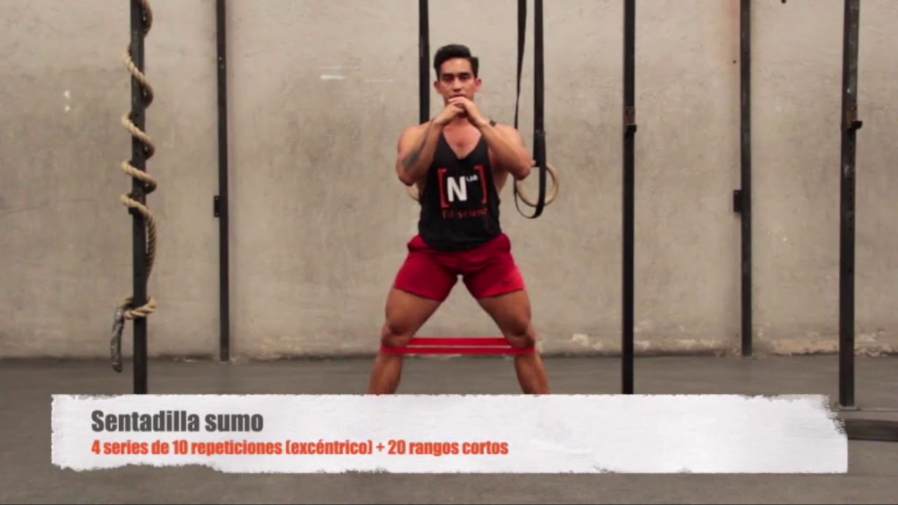 SENTADILLA SUMO CON LIGA + RANGOS CORTOS
