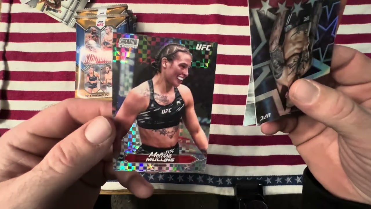 2025 Topps UFC Stadium Club Mega Box No.1! 