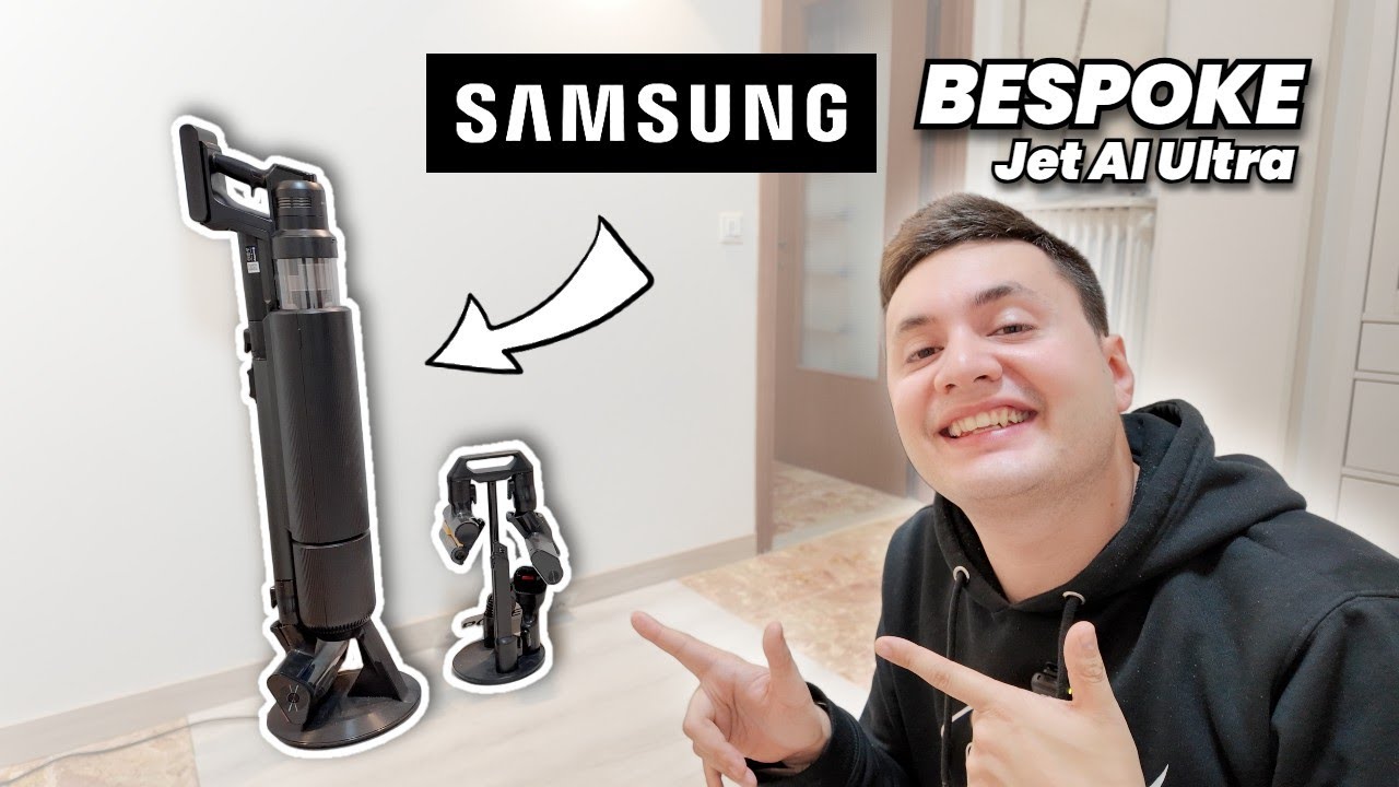 ASPIRAPOLVERE AUTOSVUOTANTE con TANTI ACCESSORI! Recensione Samsung BESPOKE Jet AI Ultra