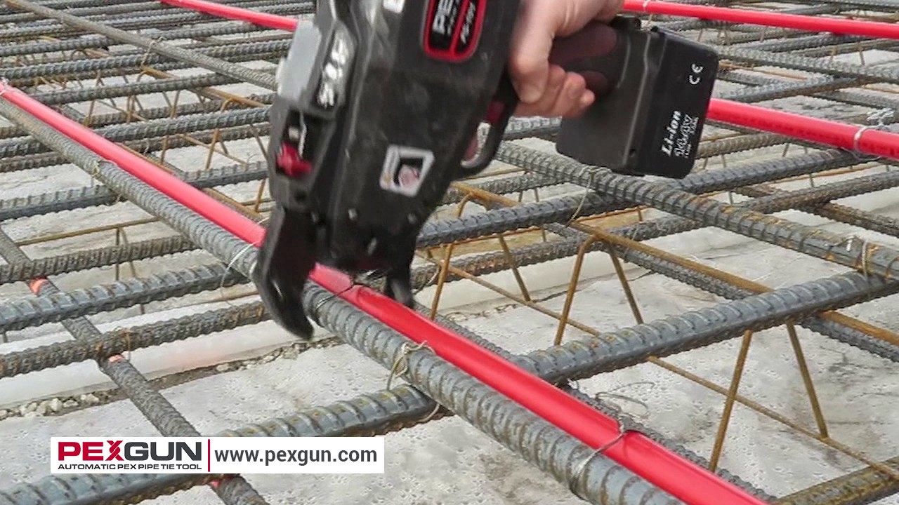 PEXGUN automatic PEX PIPE tie tool