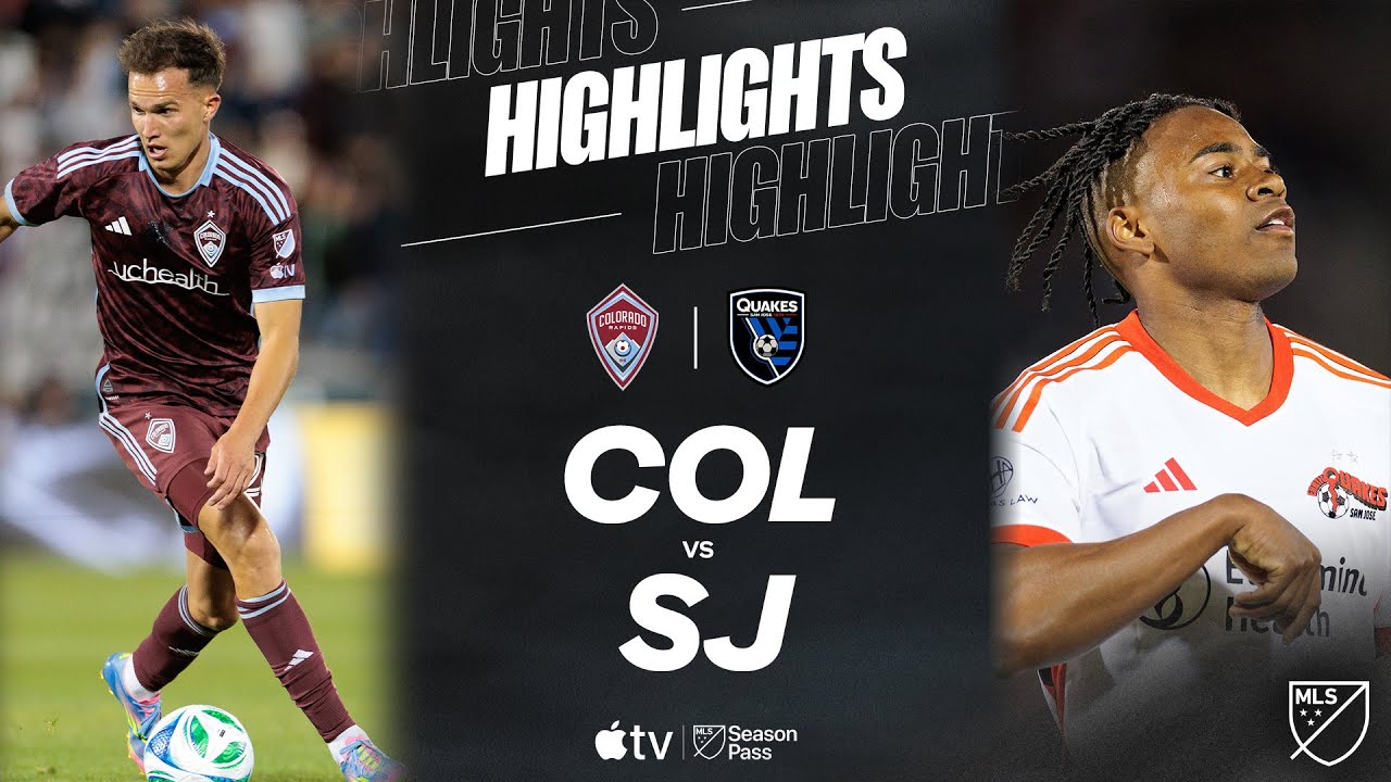 Colorado Rapids vs. San Jose Earthquakes | Full Match Highlights