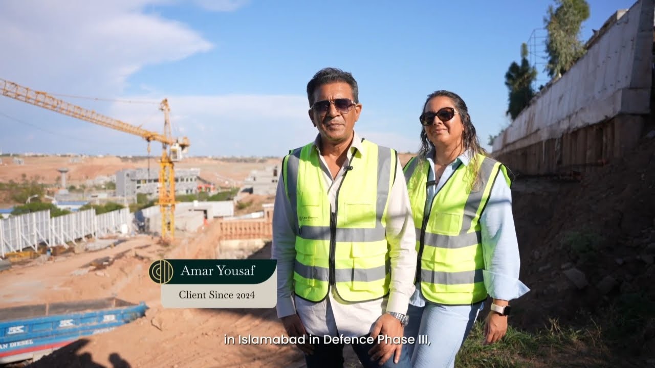 Client Visits One Serene Residences | Amar Yousaf & Shabnam Iqbal | March 2025