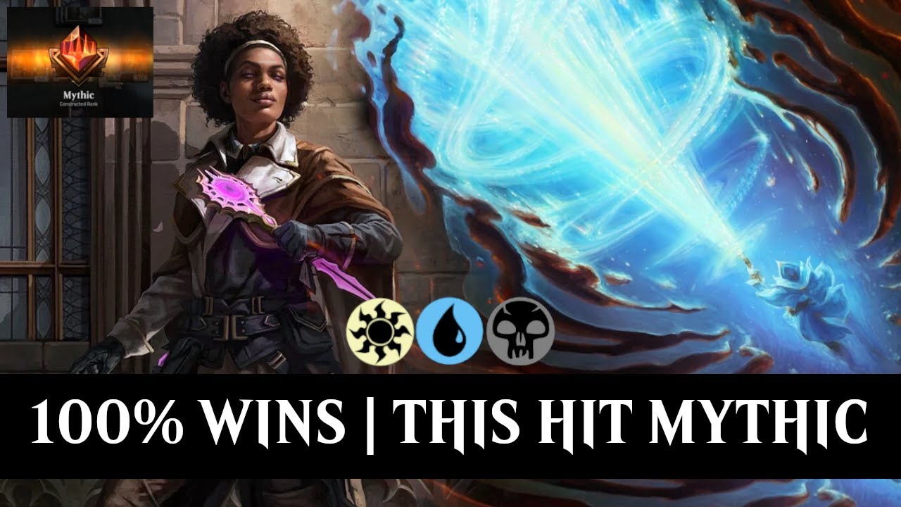 ☀💧💀SAVAGE Esper Control That WILL Easily Get You To MYTHIC?! It's Just TOO GOOD! | Standard