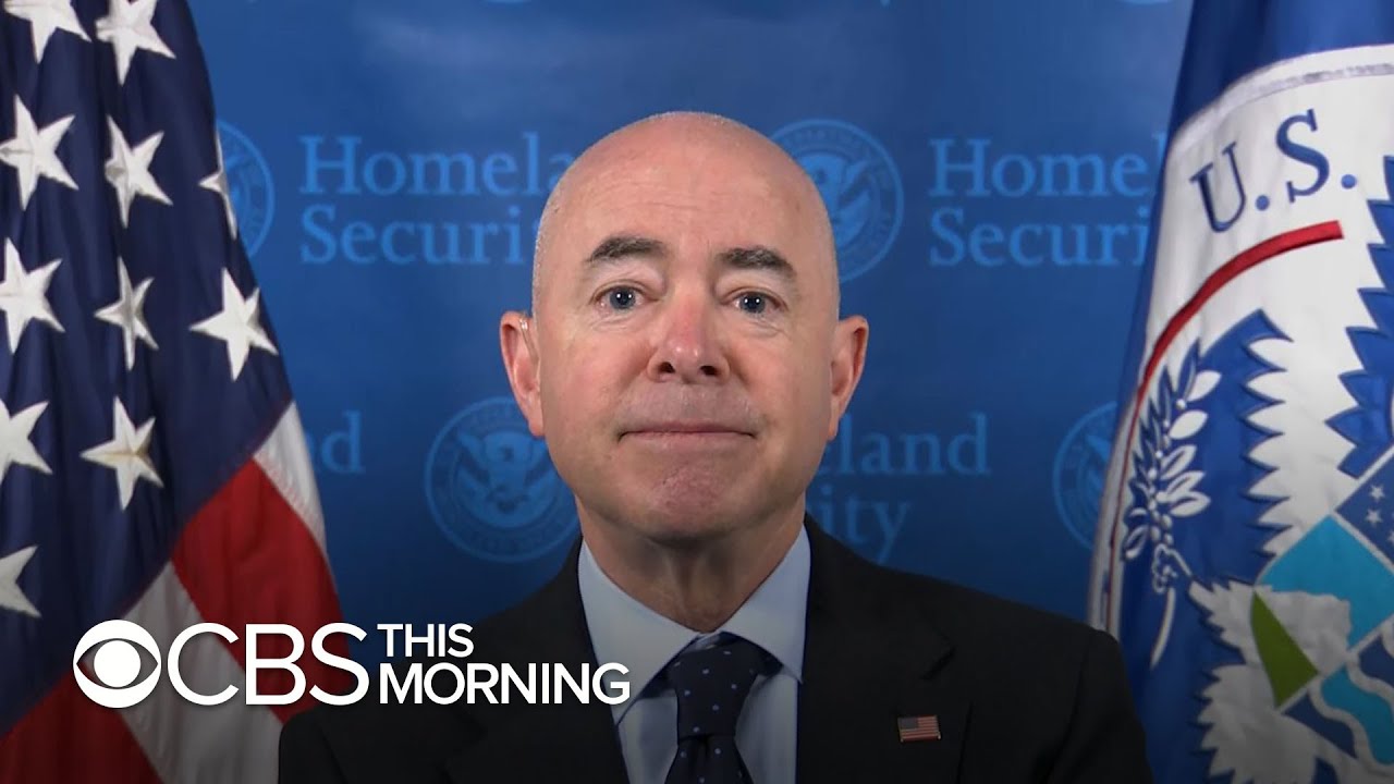 DHS Secretary Mayorkas on immigration issues at southern border