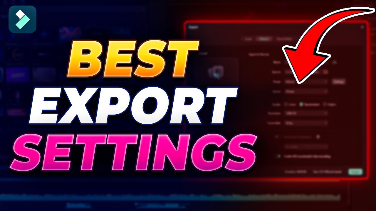 Best Export Settings for TikTok in Filmora 14! | 2025