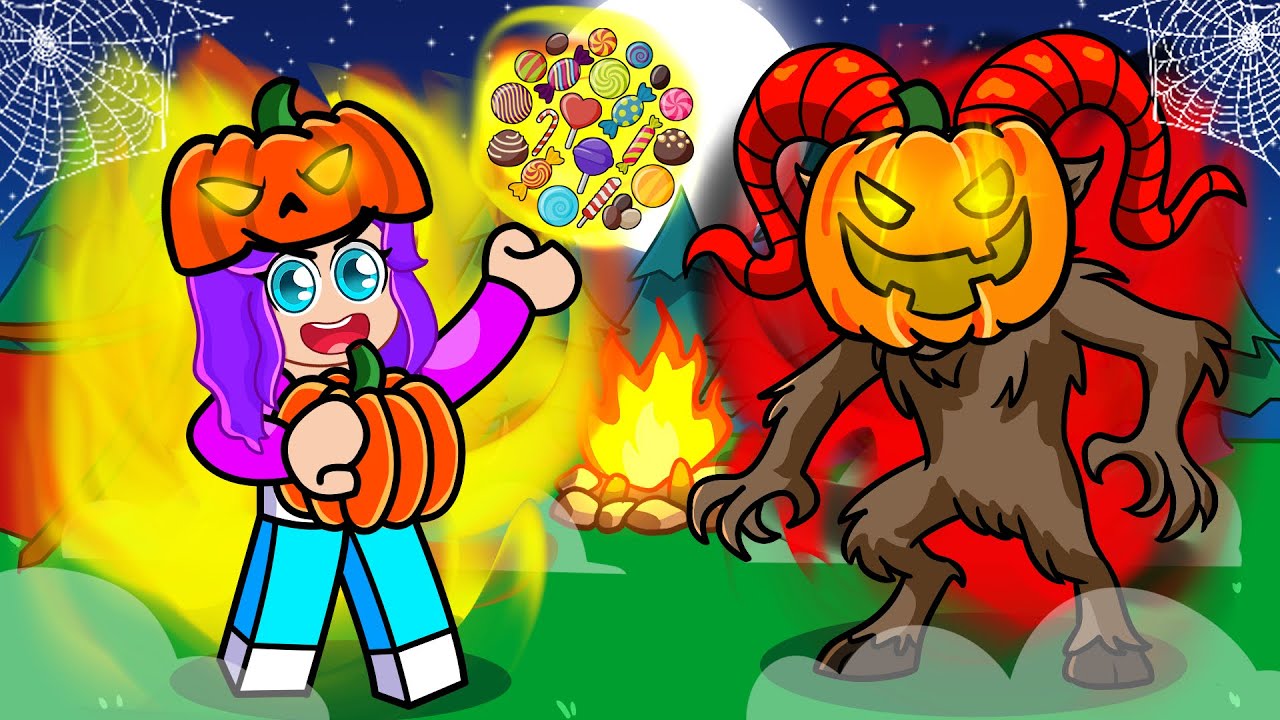 TRICK OR TREAT yaparak Ormanda 99 Gece Hayatta Kaldık!