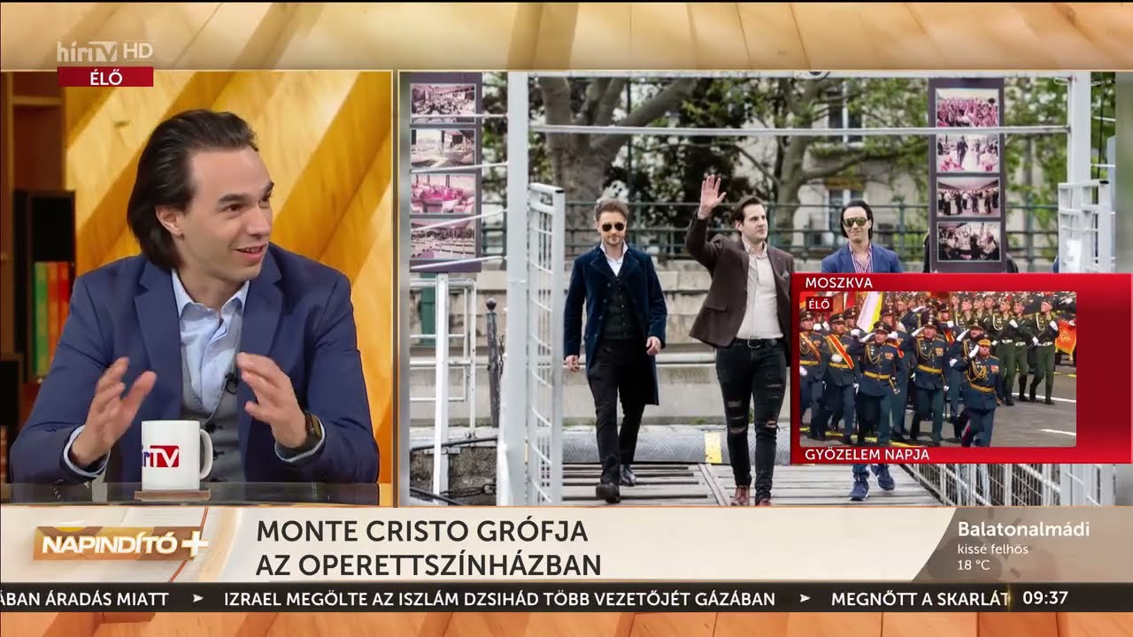 Napindító - Monte Cristo grófja az Operettszínházban (2023-05-09) - HÍR TV