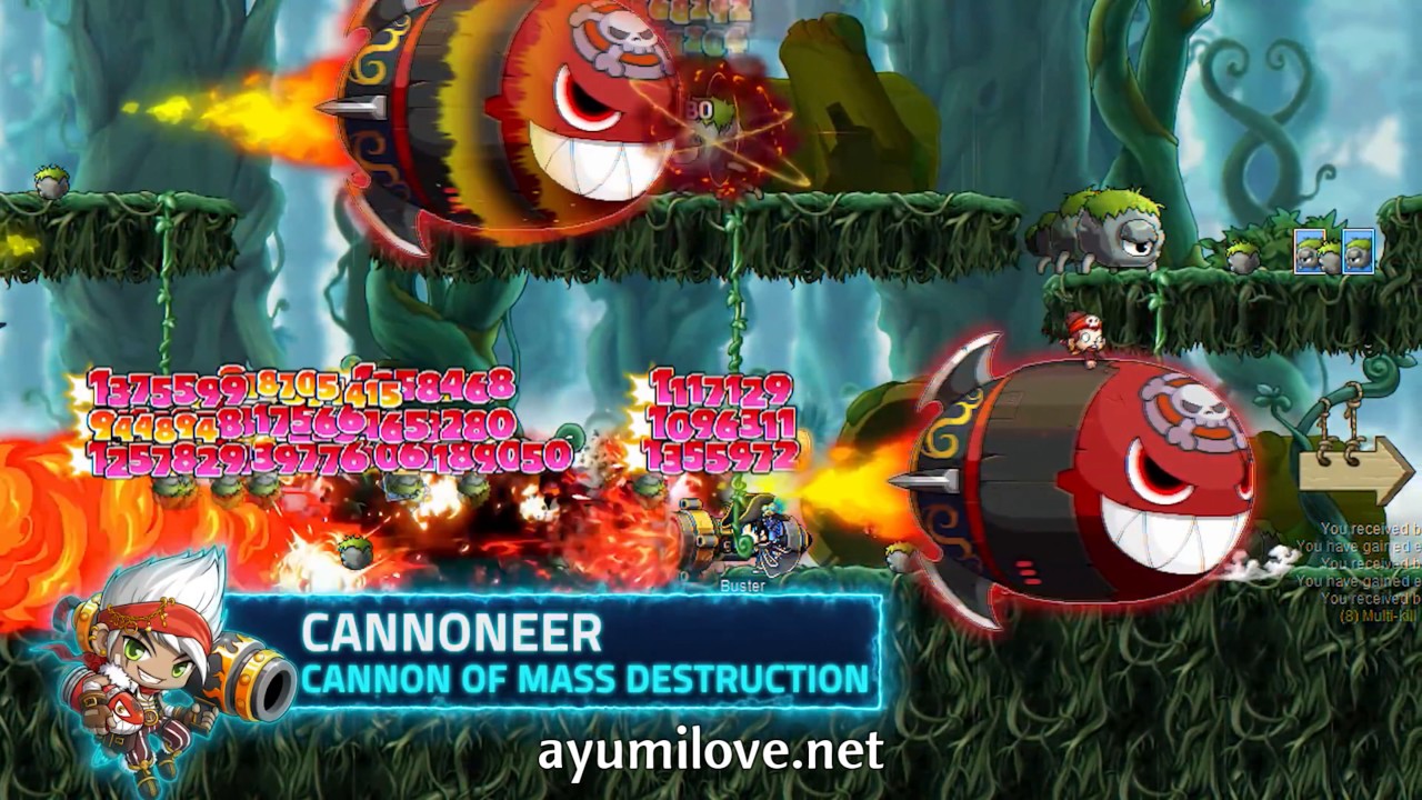Ayumilove MapleStory V 5th Job Skills GMS Update (Nov, 18 2016)