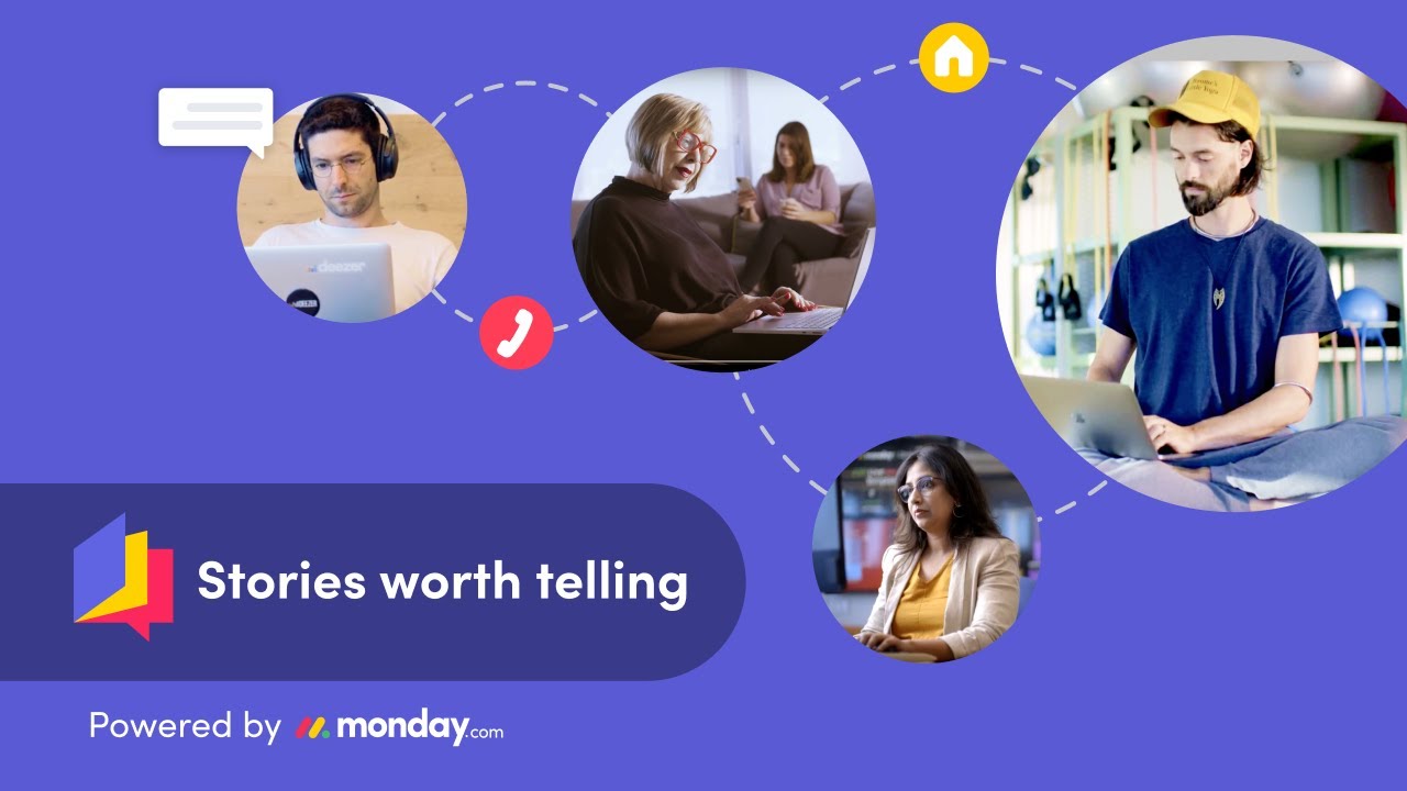 Manage remote teams with monday.com