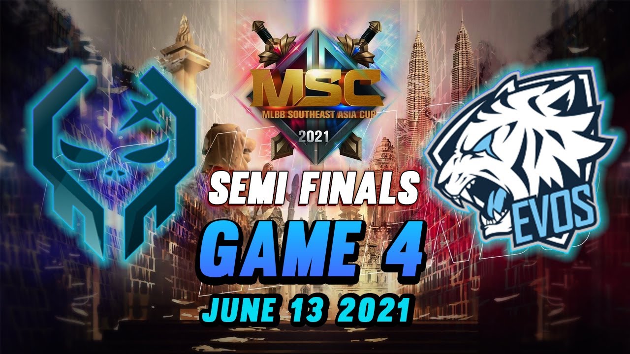 EXECRATION VS EVOS LEGENDS  GAME 4  MSC SEMIFINALS JUNE 13 2021