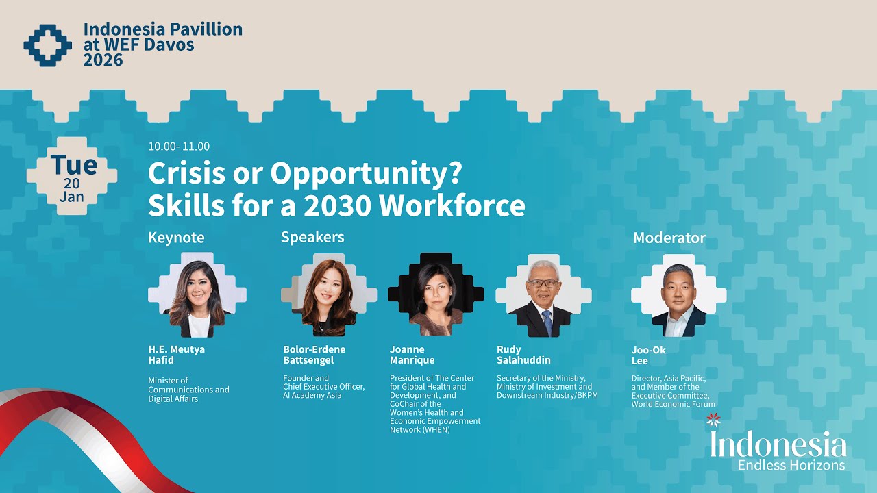 Panel: Crisis or Opportunity? Skills for a 2030 Workforce