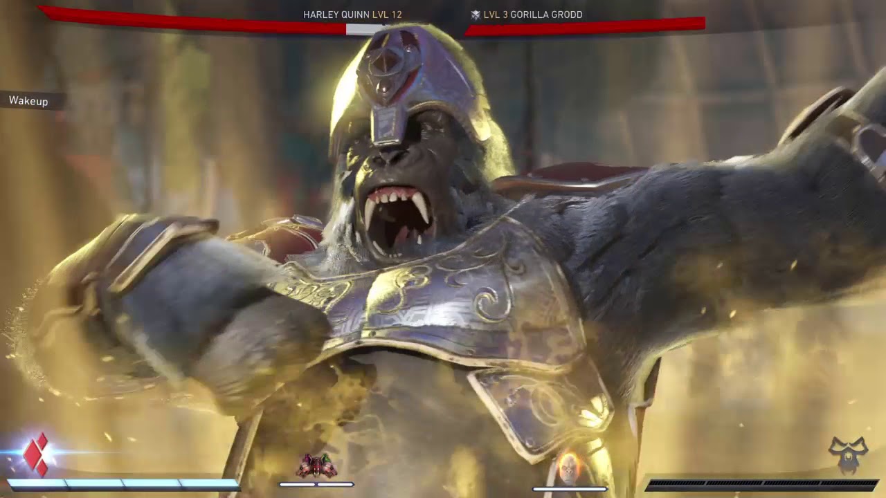Injustice 2 Harley Quinn vs Gorilla Grodd