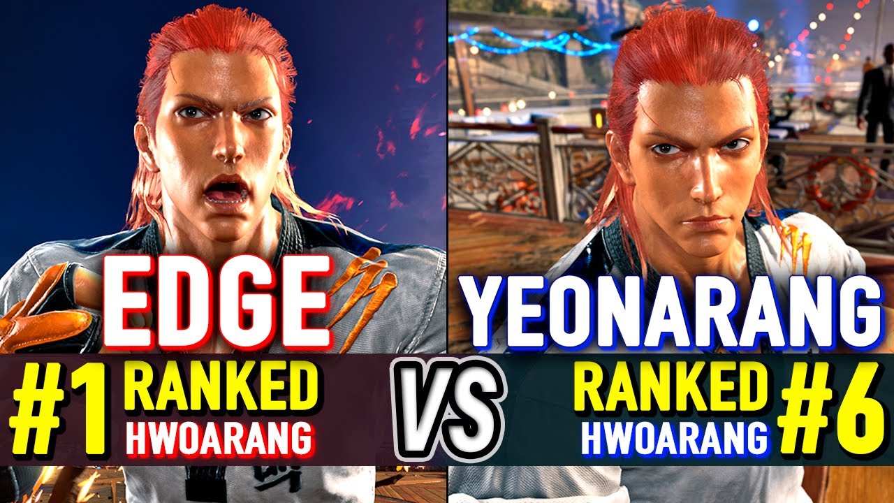 T8 🔥 EDGE (#1 Ranked Hwoarang) vs Yeonarang (#6 Ranked Hwoarang) 🔥 Tekken 8 High Level Gameplay