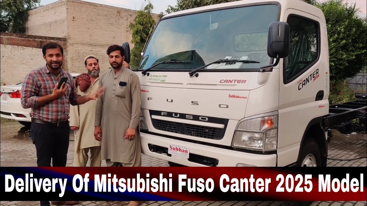 Delivery Of Mitsubishi Fuso canter Fuso truck 2025 Model Fuso Truck Review Fuso truck Feedback