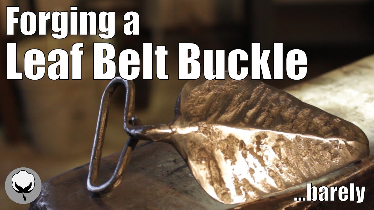 Forging a Leaf Buckle...Barely