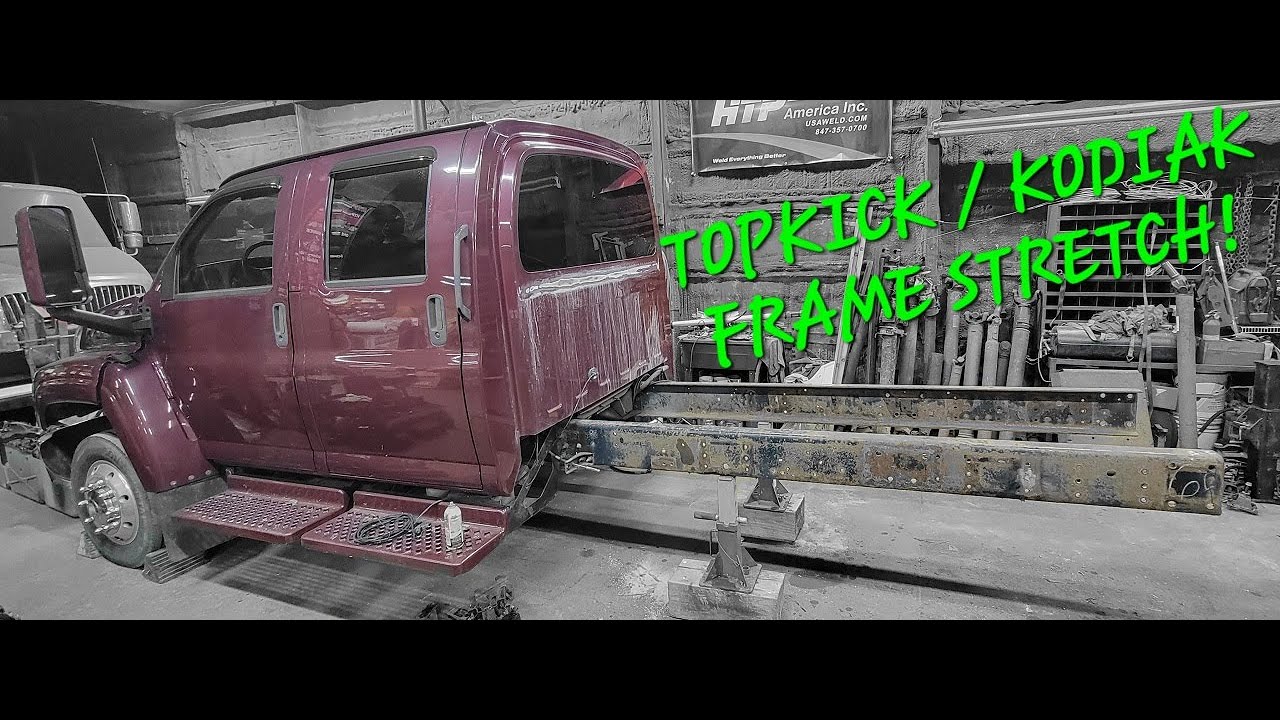 KODIAK TOPKICK AIR RIDE SWAP PT4 РАСТЯГИВАЕТ РАМКУ!
