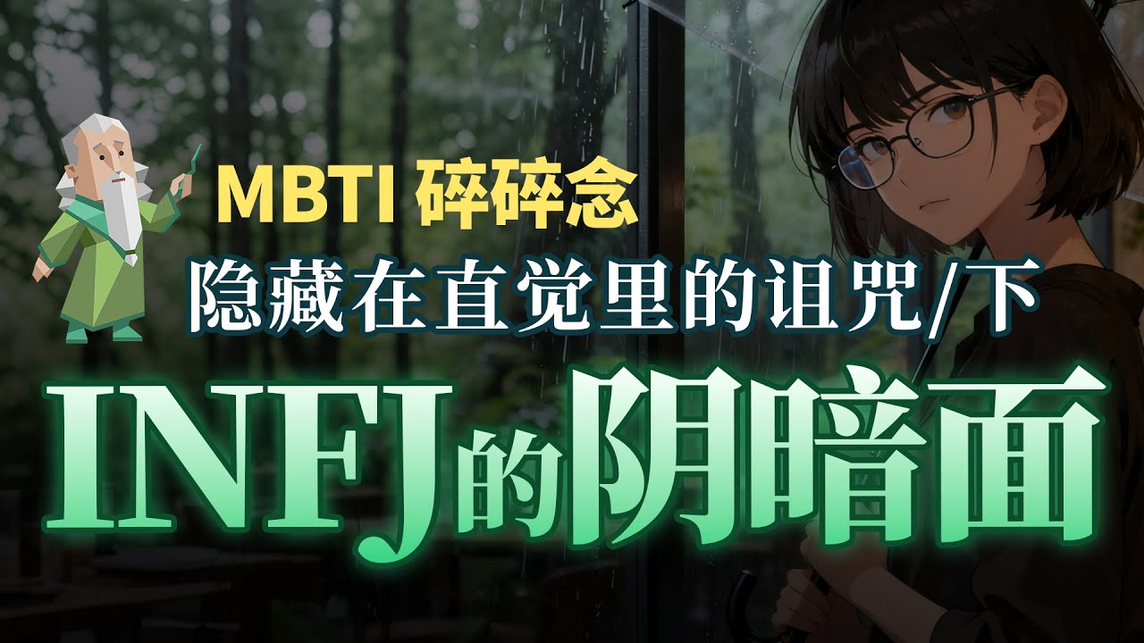 INFJ 的阴暗面 下集.....【MBTI碎碎念】#mbti #intj #infp #心理学