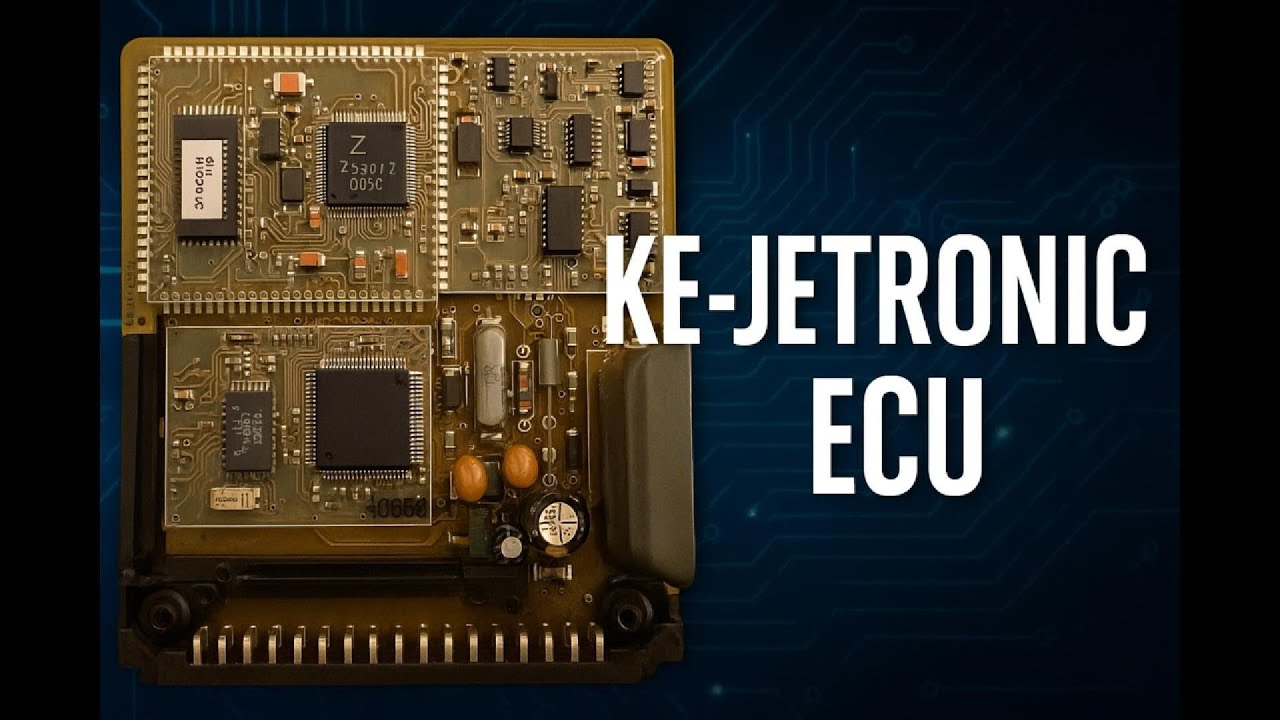 ㉦Mercedes Ke-Jetronic㉦ - The electronic part 🎛️📈⚡of the KE-Jetronic system