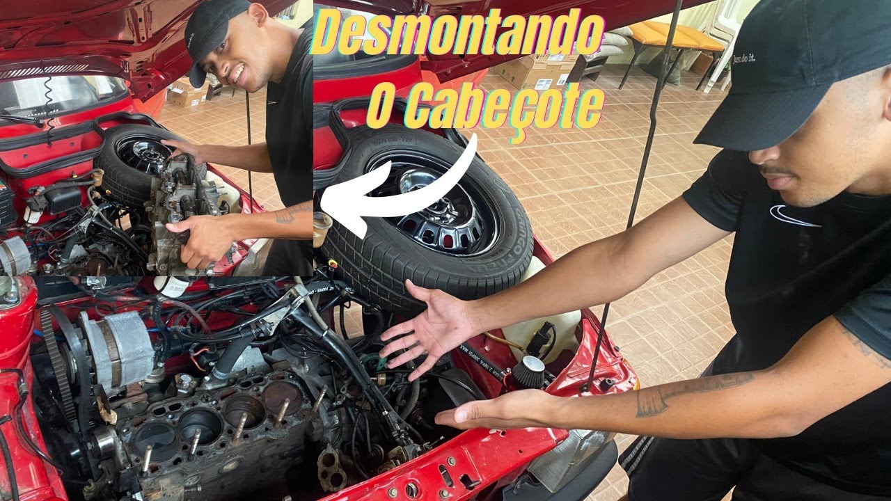 FIAT UNO 93 - Desmontando o cabeçote (1/2)