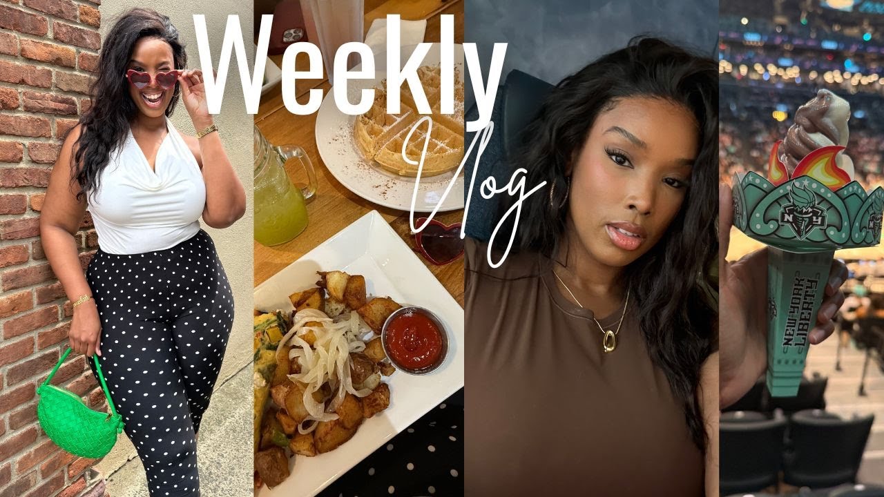 VLOG: GRWM, Brunch, WNBA Game, Life updates & More!