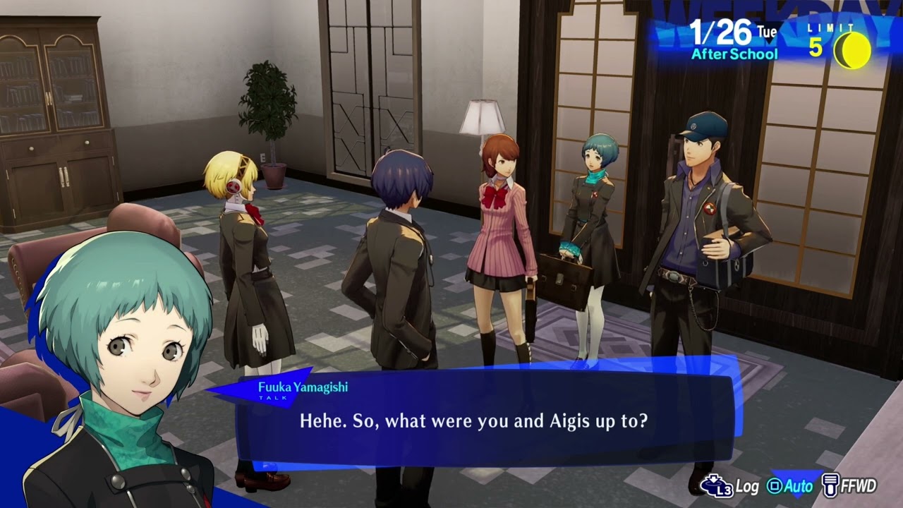 January 26th (Persona 3 Reload in a Year)