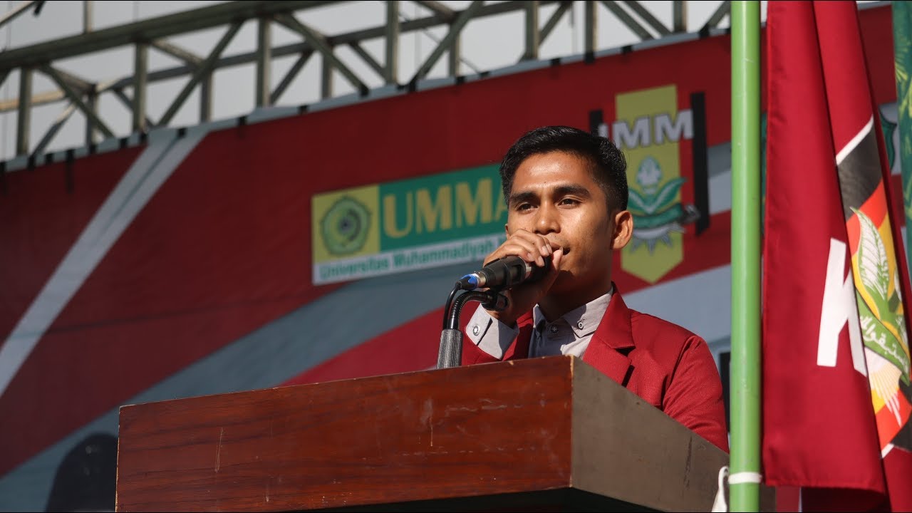 PKKMB UMMAT 2019 - Sambutan Korkom IMM Universitas Muhammadiyah mataram
