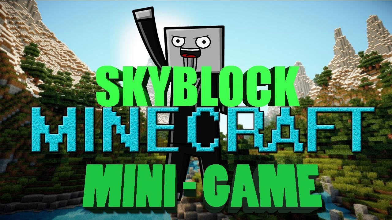 Minecraft SKYBLOCK Mini Game #3 w/ Breny, Noah & Rusher