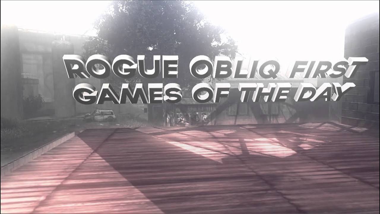 Obliqs First Games. By Me