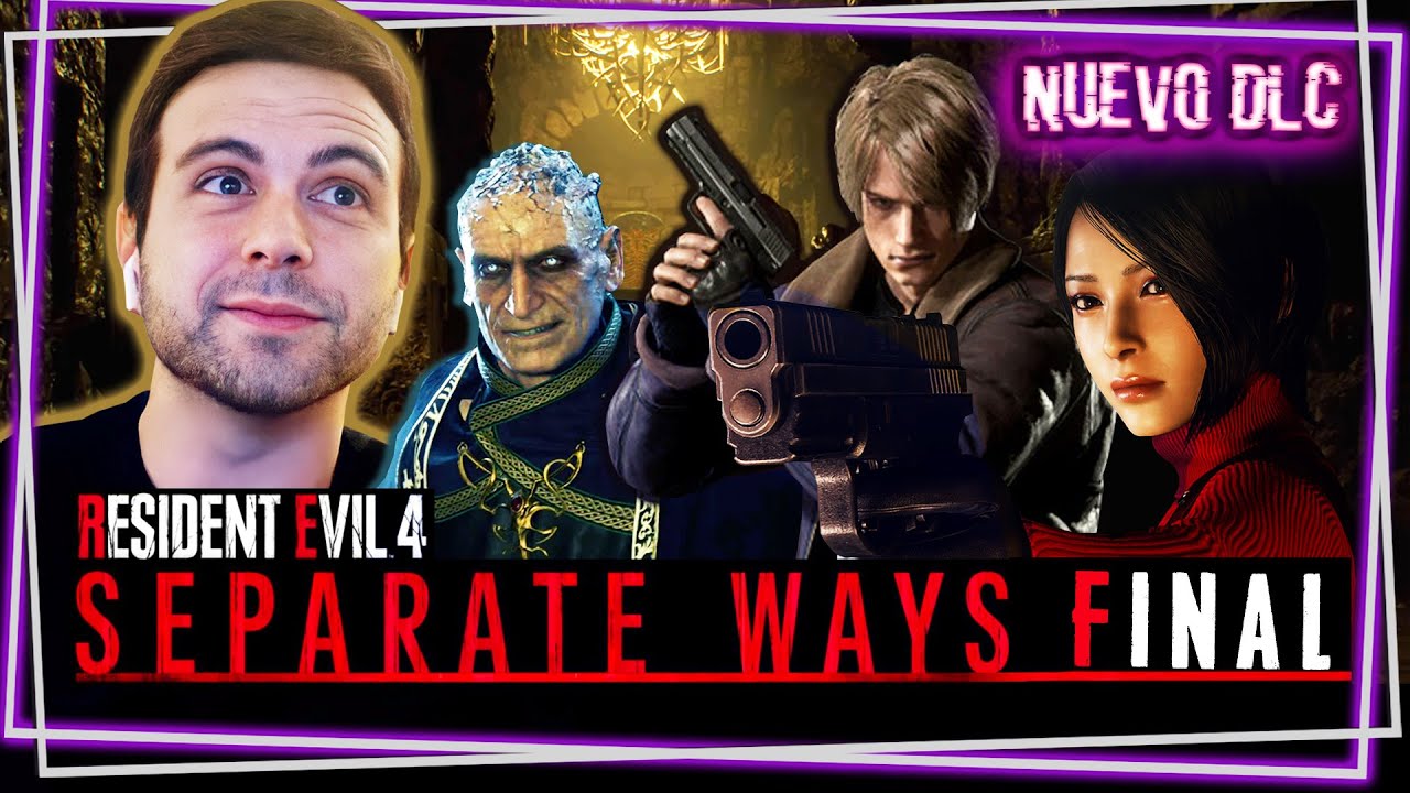 🔴 FINAL de NUEVO DLC de Resident Evil 4 Remake! SEPARATE WAYS