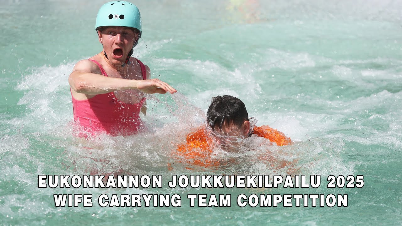 Eukonkannon Joukkuekilpailu 2025 | Wife Carrying Team Competition 2025 - Sonkajärvi, Finland