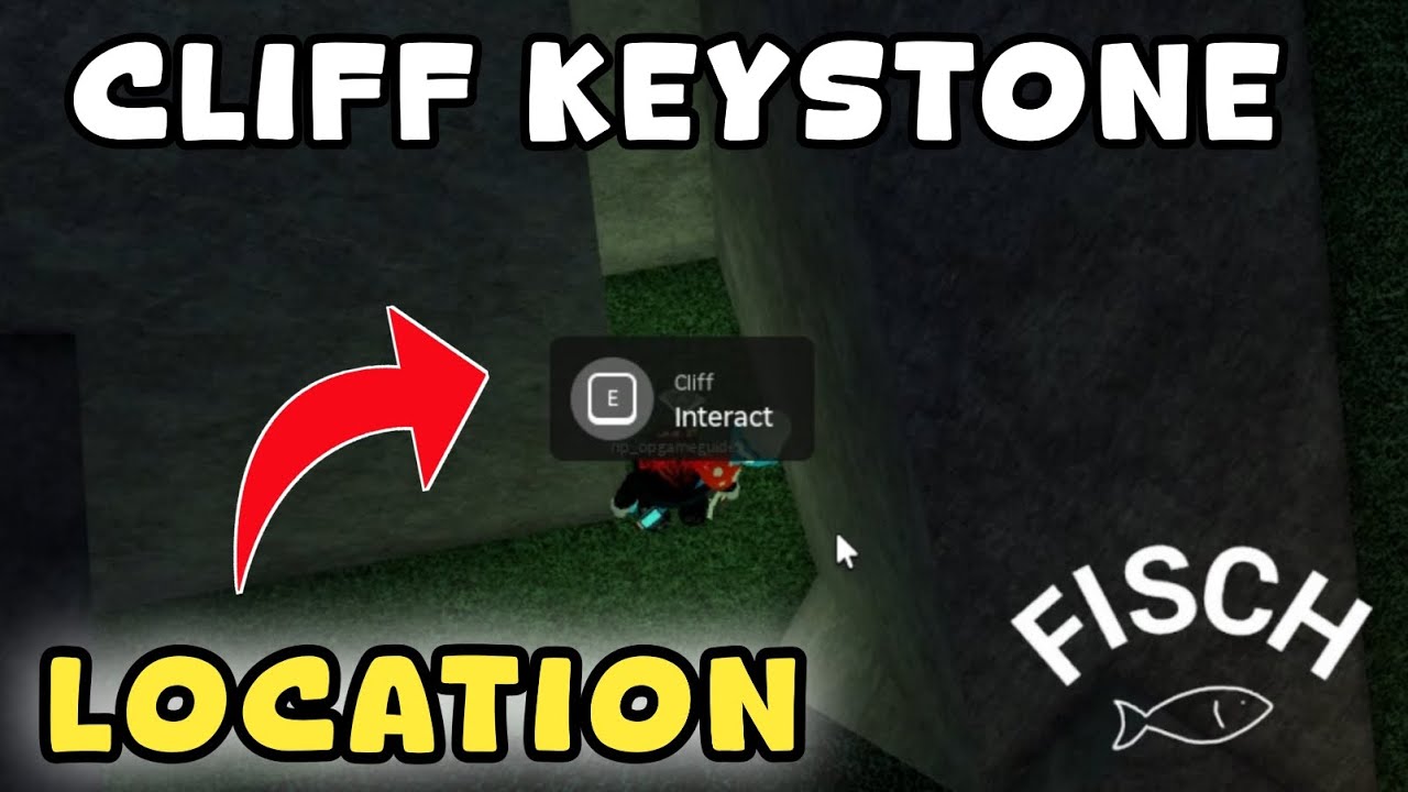 Где находится Клифф-Кистоун в Фише | Roblox
