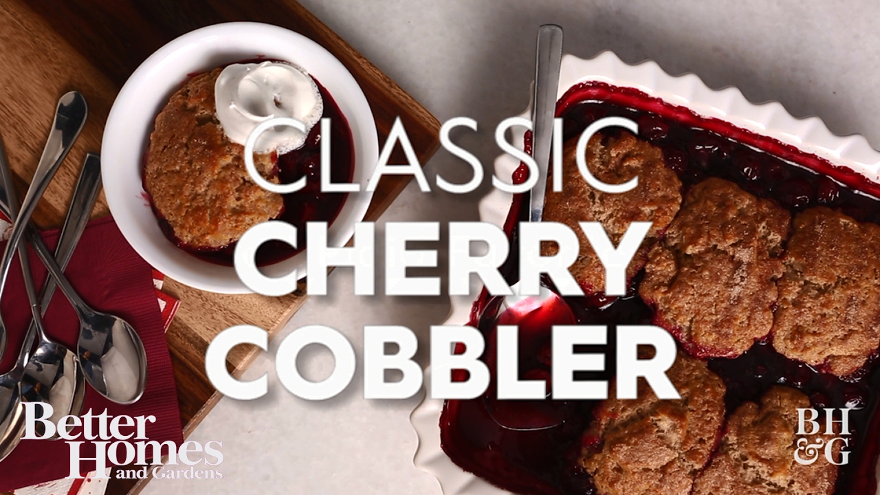 Classic Cherry Cobbler