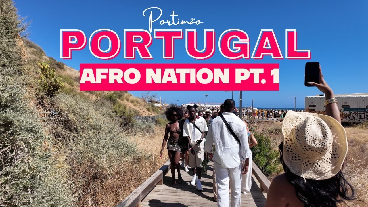 I'M SPINNING BACK! 📍AFRO NATION 2025: Crazy First Day in Portimão, Portugal 🇵🇹🔥