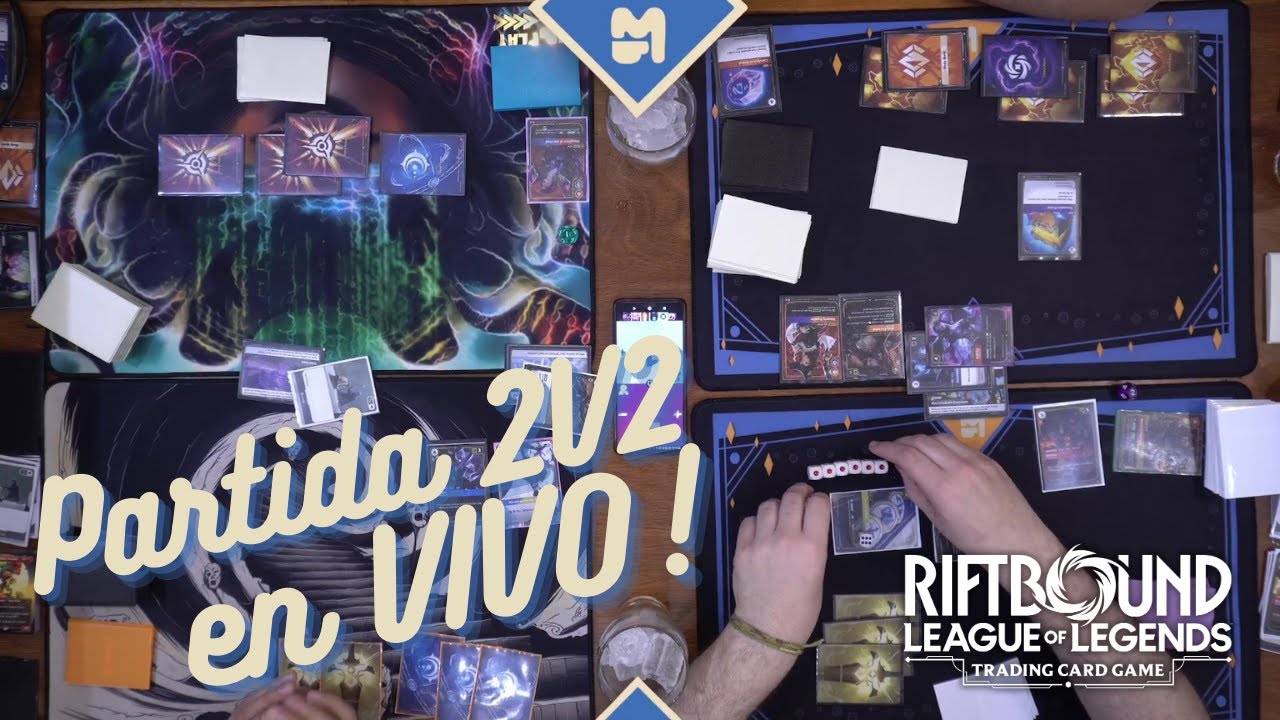 Riftbound TCG: Partida 2v2 en VIVO | Kai'sa/Miss Fortune VS Darius/Viktor